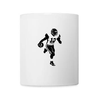 Football américain - Autocollant sportif - Mug blanc - blanc - Devant
