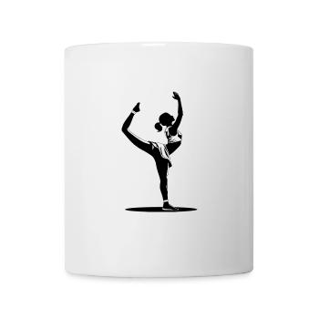 Yoga Lehrerin - Hobby / Sport Sticker - Tasse - Weiß - Vorne