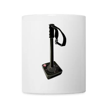 Ski pour geek - Mug blanc - blanc - Devant