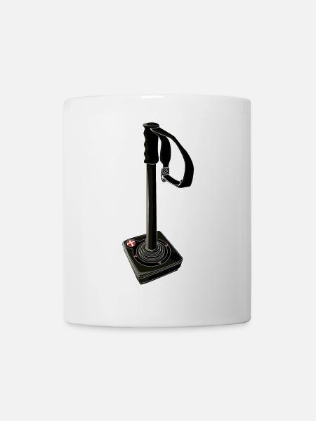 Ski pour geek - Mug blanc - blanc