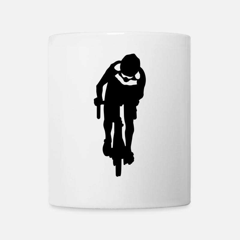 Rennrad - Tasse - Weiß