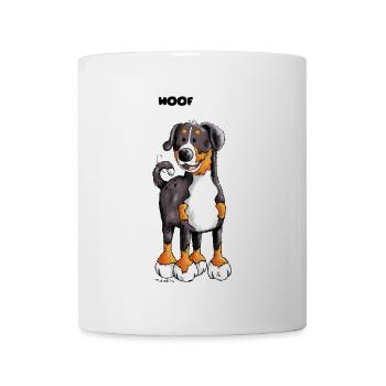 Woof Appenzeller Sennenhund - Mug blanc - blanc - Devant