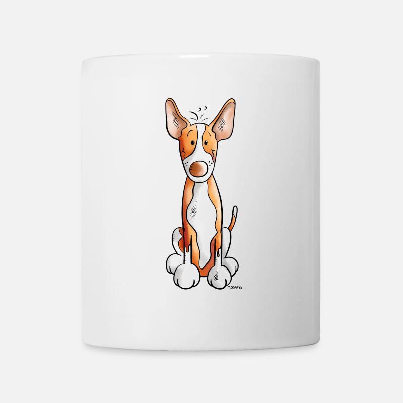 Mignon Podenco - Chien - Chiens - Mug blanc - blanc