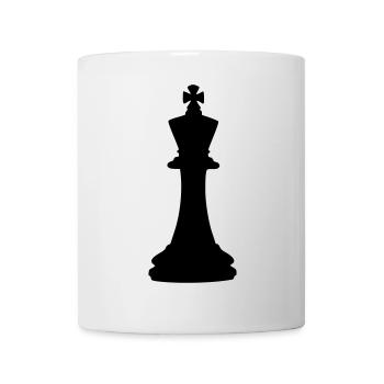 Chess King - Mug - white - Front