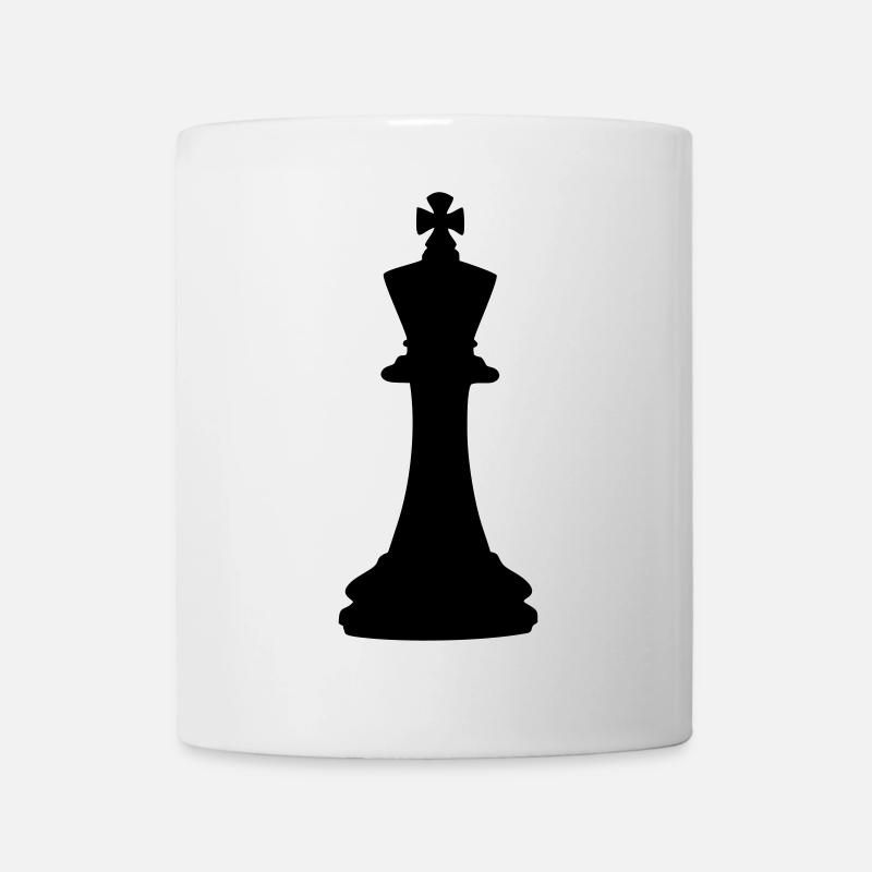 Chess King - échecs - Mug blanc - blanc