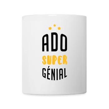 adolescent / enfant / ado / adolescente - Mug blanc - blanc - Devant