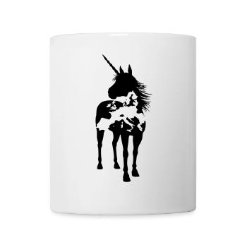 Einhorn Europa - Tasse - Weiß - Vorne