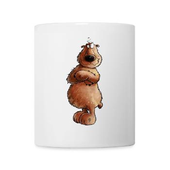 Mürrischer Bär I Nein I Nö I Statement - Mug - white - Front