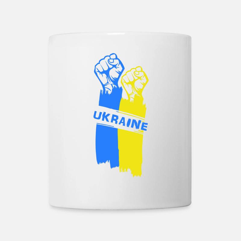 Ukraine victory - Mug blanc - blanc