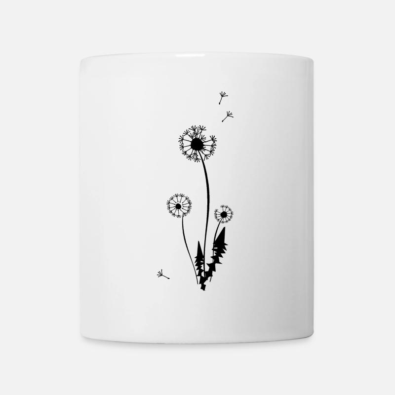 Pusteblume - Tasse - Weiß