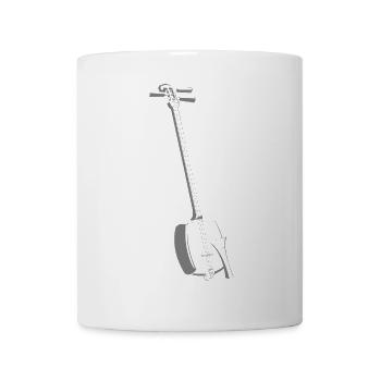 Shamisen Grau - Tasse - Weiß - Vorne