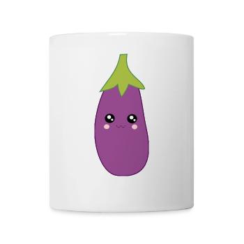 Aubergine Légume Costume Carnaval Carnaval - Mug blanc - blanc - Devant