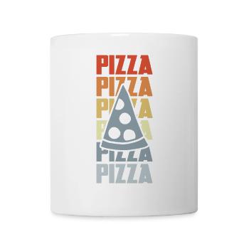 Retro Pizza - Mug - white - Front