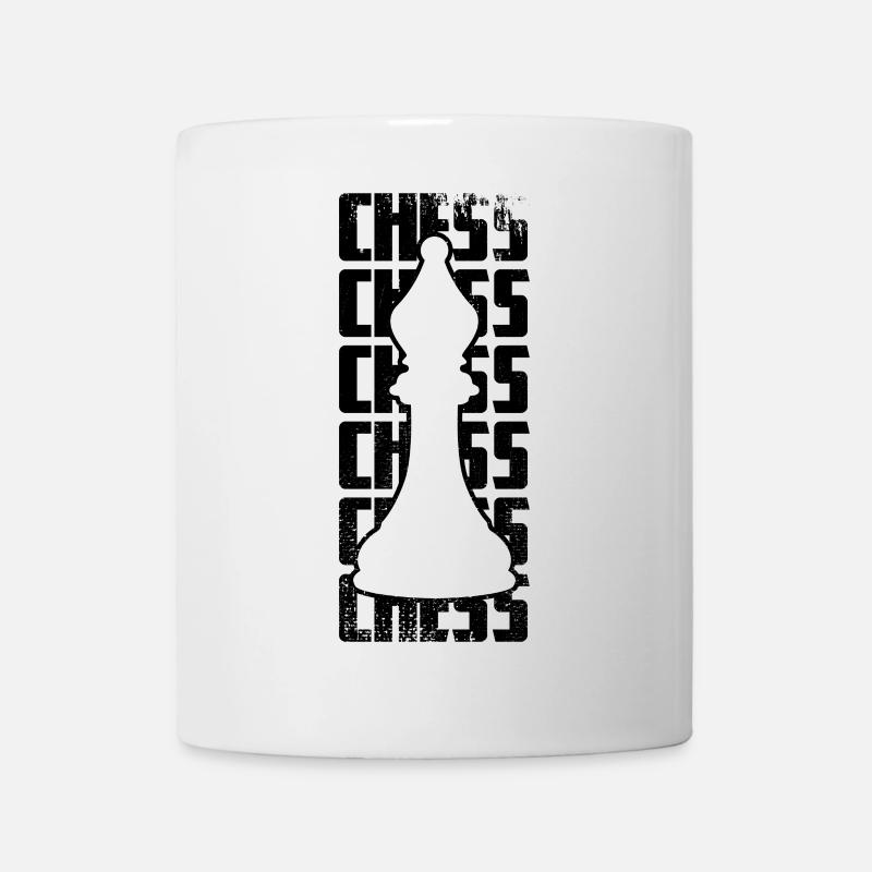 Échecs - Mug blanc - blanc