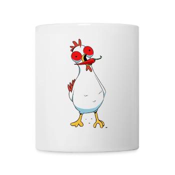 Pepperoni Chili Poulet Volaille Piquante Volaille Épicée - Mug blanc - blanc - Devant