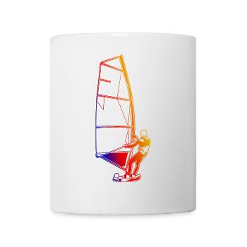 Retro Windsurfer - Mug - white - Front