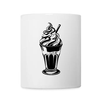 Eisbecher - Tasse - Weiß - Vorne