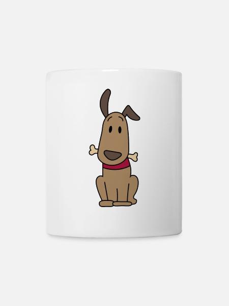 Hund - Tasse - Weiß