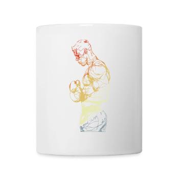 Vintage Boxer - Tasse - Weiß - Vorne