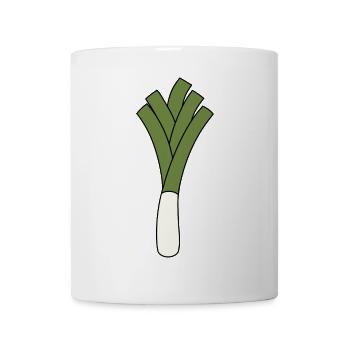 Leek - Mug - white - Front