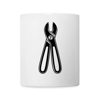 Outil Pince - Mug blanc - blanc - Devant
