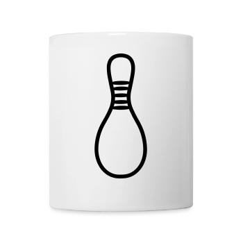 Quille de Bowling - Mug - white - Front