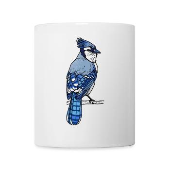 Blue jay - Mug - white - Front