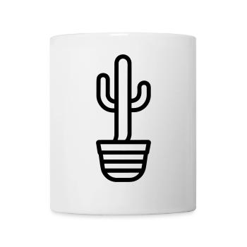 Kaktus - Tasse - Weiß - Vorne
