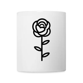 Pink Flower - Mug - white - Front