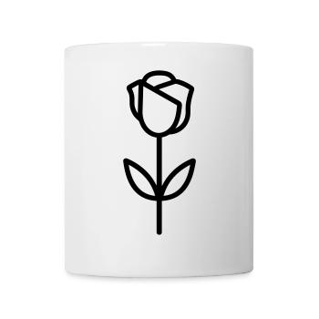 Pink Flower - Mug - white - Front