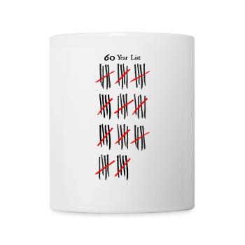 Abstract Expressionist Line Art Design - Mug - white - Front