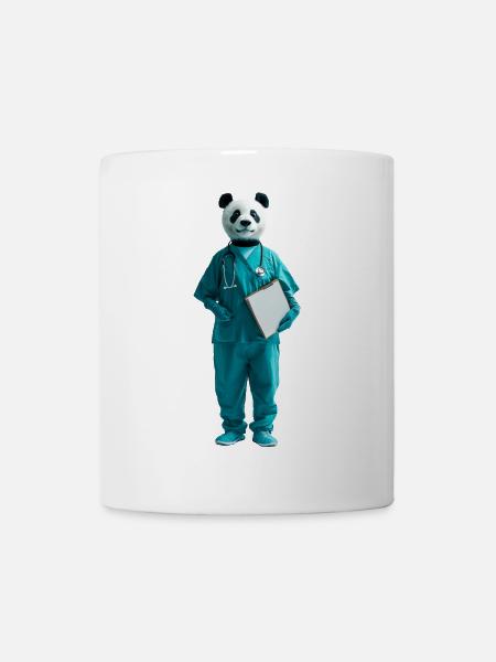 Panda - Tasse - Weiß