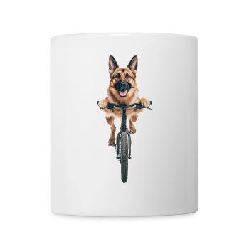 Deutscher Schäferhund - Tasse - Weiß - Vorne