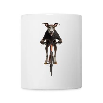 Windhund - Tasse - Weiß - Vorne