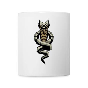 SNAKE LEVEL 3 - Tasse - Weiß - Vorne
