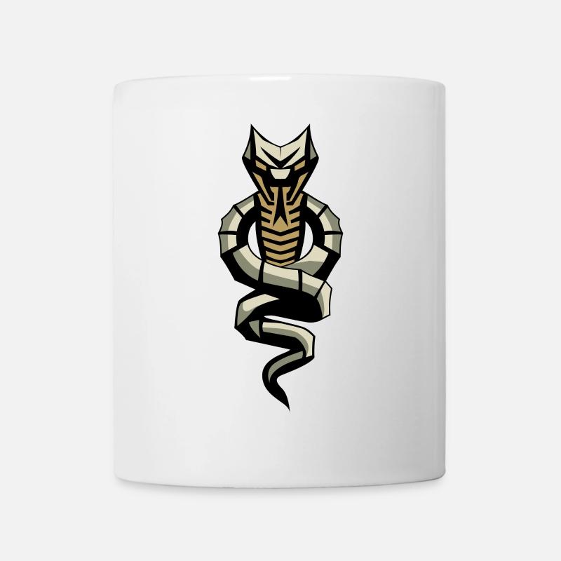 SNAKE LEVEL 3 - Tasse - Weiß