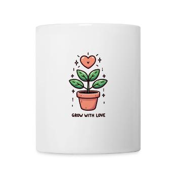 Les plantes aiment - Mug blanc - blanc - Devant