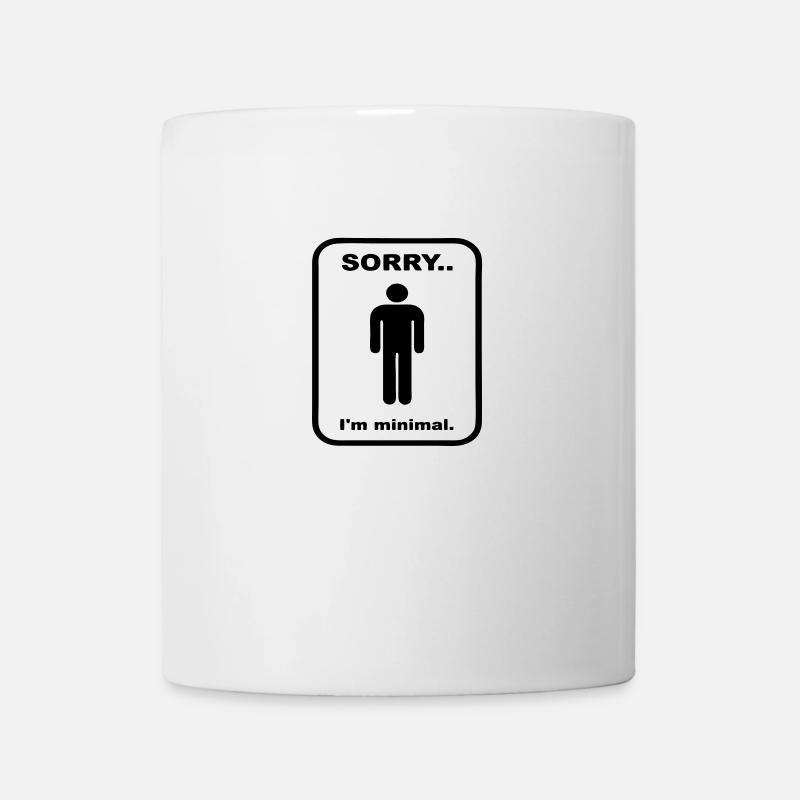 Minimal - Tasse - Weiß