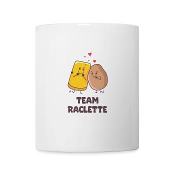 saison Raclette humour fromage patate - Mug blanc - blanc - Devant
