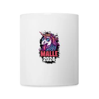 Malle 2024 Licorne - Mug blanc - blanc - Devant