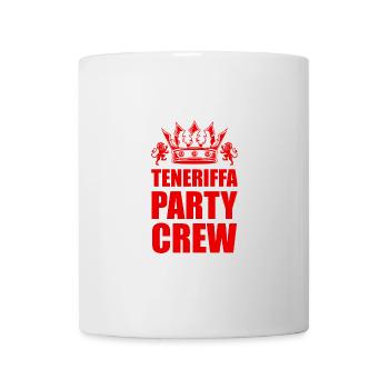 Voyage de l’équipage de la fête à Tenerife - Mug blanc - blanc - Devant