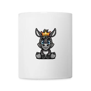 Donkey Comic Crown - Mug - white - Front
