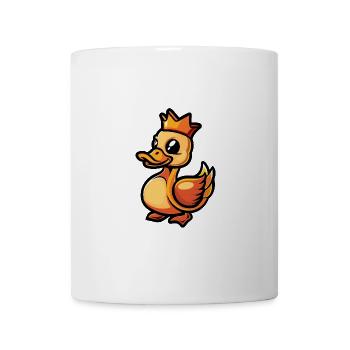 Couronne BD de canard - Mug blanc - blanc - Devant