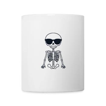Skeleton Halloween Cool - Mug - white - Front