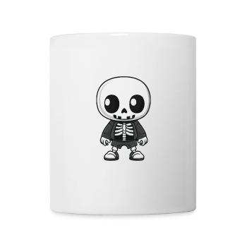 Skeleton Halloween Cartoon - Mug - white - Front