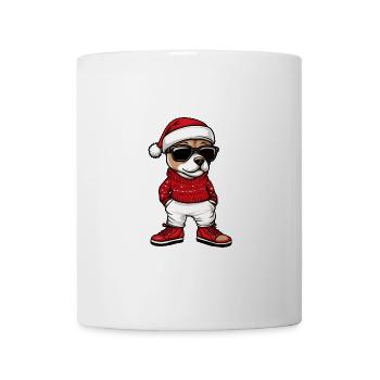 Jack Russel Terrier Dog Christmas Christmas - Mug - white - Front