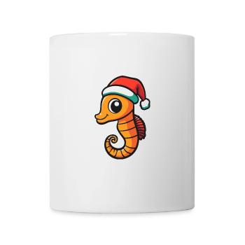 Seahorse Christmas Cute - Mug - white - Front