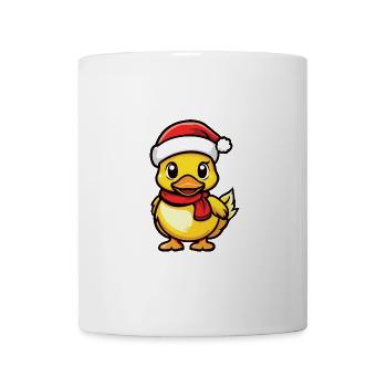 Duck Christmas Cute - Mug - white - Front