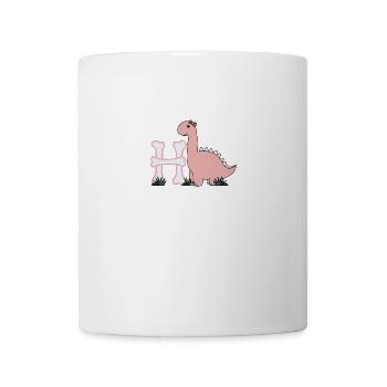 Buchstabe H - Tasse - Weiß - Vorne