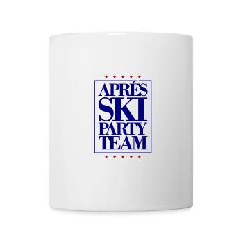 Apres Ski Party Team - Tasse - Weiß - Vorne